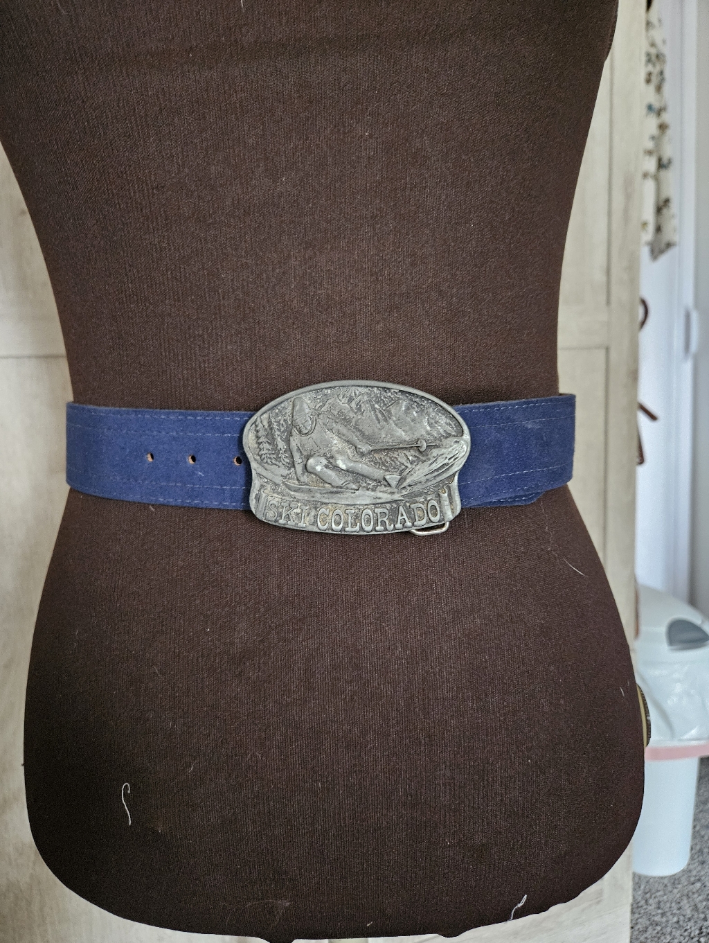 3 Leather Belts Hobby Horse 3 Navajo And Colorado Themed Interchangable Buckles